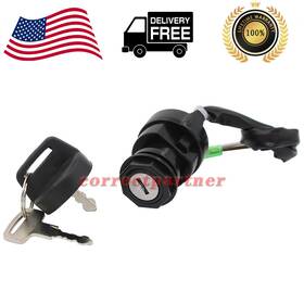 Mojave250 Correctpartner 300327689125 Motorcycle Ignition Key Switch For Kawasaki Ksf250 1993-1998 2000-2003