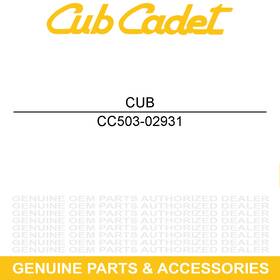 Cub Cadet 503-02931 Fuse Box Filler Panel Red Challenger Mx750 Mx550 Eps 4x4
