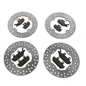 44224 Cycleatv 2014-2017 Can-am Maverick Max 1000r 4x4 Front And Rear Brake Rotors Pads
