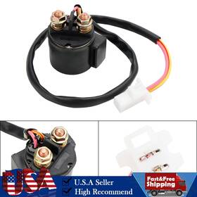 M551-a059 Darupsun Starter Relay Solenoid Fits Yamaha Big Bear 350 Yfm350 1987-1999 95 96 97 98 Atv