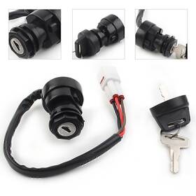 Dictorcoltd 550748606120 Ignition Key Switch For Yamaha Grizzly 600 Yfm600 1998 1999 2000 2001 Atv