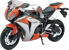 Eazymove 49293 New Ray Toys Street Bike 1 6 Scale Motorcycle - Honda Cbr1000rr Orange Atv/utv
