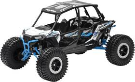 57976a Eazymove New Ray Toys 1 18 Scale Atv - Polaris Rzr Xp 4 Turbo Rock Crawler Blue Atv/utv
