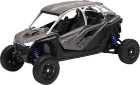 58453a Eazymove New Ray Toys 1 18 Scale Polaris Rzr Pro R4 Matte Heavy Metal Motorcycle Atv/utv