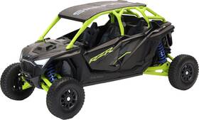 58453b Eazymove New Ray Toys 1 18 Scale Polaris Rzr Pro R4 Matte Onyx Black Motorcycle Atv/utv
