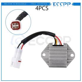 E83650701cp Eccpp 4pcs Voltage Regulator Rectifier 12-volt For Yamaha 2005-2009 Yfz450 Se450