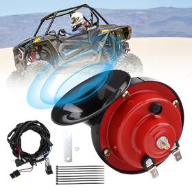 B049pa012001x Eway Utv Horn Kit With Rocker Switch For Polaris Rzr General Ranger Can-am Maverick X3