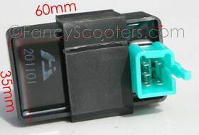 Tp-08096 Fancy Scooters Taotao 125cc E 125 F1 G Atv Cdi Box Module Ac 5 Pins In 6 Pin Jack