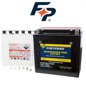 Yc0a Fire Power Mn/yc0a Sealed Agm Battery For 2002-2004 Polaris Virage I - Electrical Mq