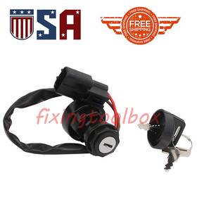 Fixingtoolbox 669894269940 Ignition Key Switch Fits For Yamaha Atv Big Bear 400 Real Tree X-tra Yfm400 4x4