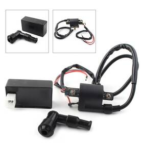Flashbuyeasyusa 421116543982 Dc 4-pin Cdi Box Ignition Coil Quad Atv Dirt Pit Bike Go Kart 300cc For Lifan