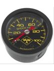 496460 Gauge Marshall Liquid Filled Shock Proof Oil Pressure Analog 0-100 Psi 1 1/2inch Bl