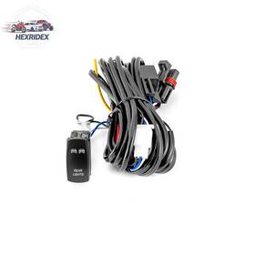 80206009 He Plug And Play Rear Lights Wiring Harness Kit For Polaris Xpedition Xp Pulse Busbar