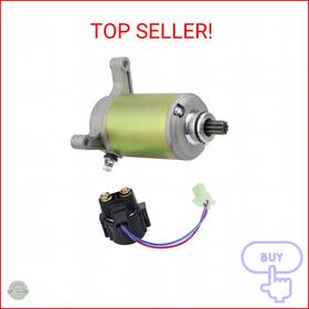 Sm556718756ad Hity Motor Starter And Relay Solenoid For Yamaha Warrior 350 Yfm350 1987-2004 Moto