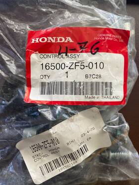 16500-zf5-010 Honda Oeml Equipment Control Assy