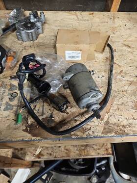 18683 Honda 18683/413/22/1 Starter&relay For Rancher 400 Trx400fa Fourtrax At 2004-2007 With Switch