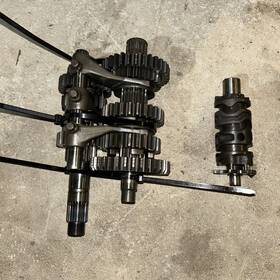 24411-hn1-000 Honda 99-04 400ex Oem Transmission Gears Shaft Trans Trx400ex 2073