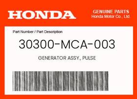 30300-mca-003 Honda Genuine Generator Assy. Pulse -