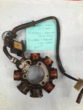 31120-hc0-014 Honda Trx250x Stator 1987-92 Used Oe Tested Item P/n