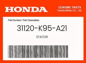 31120-k95-a21 Honda Genuine Stator -