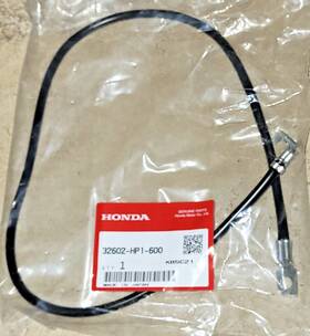 32602-hp1-600 Honda Trx450er Trx 450er Black Battery Cable To Starter Ground Wire 06-14