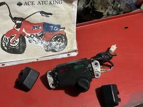 35100-ha6-007 Honda 1987 86 85 Atc250sx Oem Dash Panel Key Ignition 87 Atc 250sx