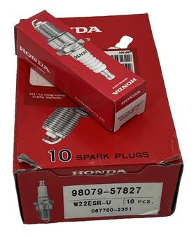 98079-57827 Honda 10pk Geuine Brand Spark Plugs W22esr-u Odyssey Fl250