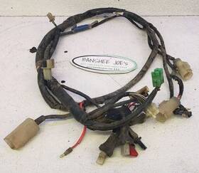 4706 Honda Bjr#4706 1985 Trx250 Fourtrax Main Wire Harness No Cuts Plugs Are Good