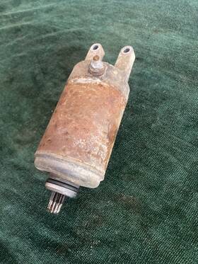 31200-ha6-004 Honda-oem Used 1985 Atc250sx Starter Motor P/n