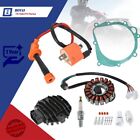 Ignition Coil Spark Plug Regulator Rectifier&stator For Suzuki Ltz400 2003-2008