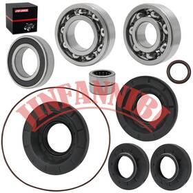 91203-hn8-003 Jinfannibi Rear Differential Bearing Seals Kit For Honda Rincon 650 Trx650fa 4x4 2003-2005