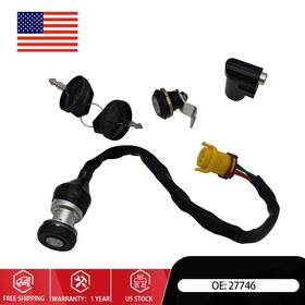 27746 Kaicharmoto 4 Wires Ignition Switch With 2 Keys Fit For Linhai T-boss 410 Atv Us 27746 Kaicharmoto 4 Wires Ignition Switch With 2 Keys Fit For Linhai T-boss 410 Atv Us