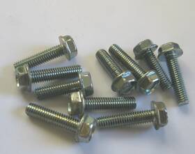 130b0625 Kawasaki 10 Pk Of Genuine - Bolt-flang 6x25 Street Bikes Dirt