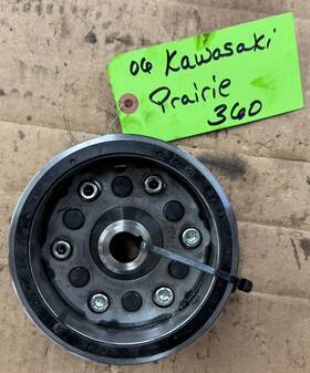 21007-1400 Kawasaki 21007-0079 Flywheel # 2006 Prairie 360 Atv 4x4 03 - 08