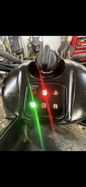 23016-0002 Kawasaki 2006 Kfx700 Dashboard Indicator Lights Oem Ignition Key B683