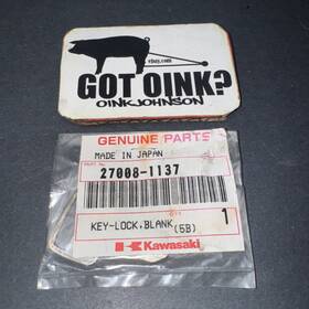 27008-1137 Kawasaki 1994-97 Kaf450-b1 Kaf450 Mule 1000 Nos Oem Blank Key