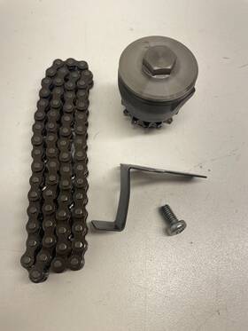 39076-1054 Kawasaki #2 1986-04 Bayou 300 Klf300 2x4 4x4 Starter Idle Idler Drive Gear Chain