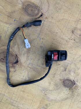 46091-1450 Kawasaki Left Handlebar Kill Switch Start Headlight For Bayou 185 220 Klf185