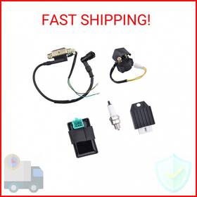 Rglt-0001 Kids Atv Parts Inc Electric System Components For 50cc 70cc 90cc 110cc 125cc Quad Dirt Bike Go