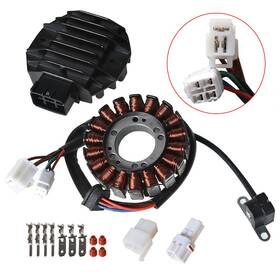 Aud149920d Labwork New For Suzuki Lt-z400 Ltz400 Quadsport Z400 03-08 Stator And Regulator Rectifier