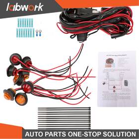 Labwork Tl23962q Universal Rocker Switch Turn Signal Kit For Kawasaki Mule Profx 2016-20