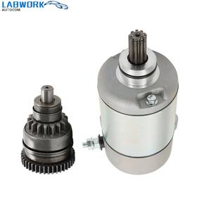 308498 Labworkauto 438906 For Polaris Sportsman 500 Ho Efi Rse Starter Drive Motor 1996-2012