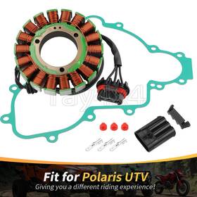 M Mati 4018448 Stator And Cover Gasket For Polaris Ranger 1000 Crew Eps 4017516