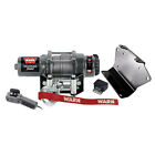 35.1338 Mfg Warn Vantage Winch With Wire Rope And Mount Plate 3000 Lb Can-am Renegade 100