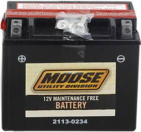 Mtx12-bs Moose Racing 71934 Agm Maintenance Free Battery Heavy Duty 12v