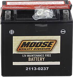 71936 Moose Racing Agm Maintenance Free Battery Heavy Duty 12v For Honda/suzuki/yamaha