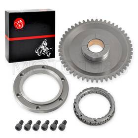 1hp-15515-00-00 Moto1988 Starter Clutch One Way Bearing Gear Idler Kit For Yamaha Viking 700 Grizzly 550