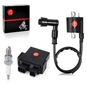 5yf-85540-00-00 Moto1988 New Ignition Coil Spark Plug Cdi Box For Yamaha Yfm50 Yfm50r Raptor 50 2004-2008