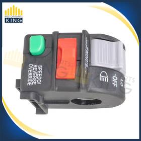 Motorpartsking 231023332087 Left Handle Bar Switch Assembly Fit Polaris Sportsman 335 400 500 1999 2000 2001