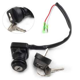 77usa Motorshop 310007374975 Ignition Switch With Key Fit Kawasaki Klf250 Bayou 250 A1 2003 Atv Motorcycle Usa